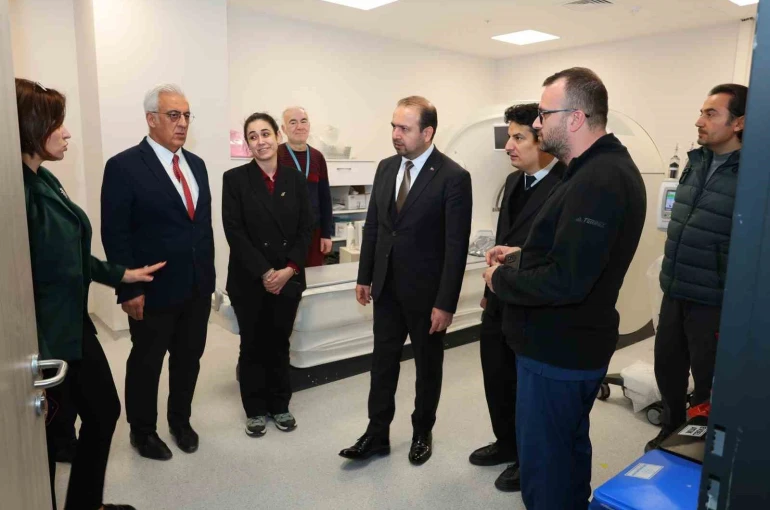Aydın Şehir Hastanesi’nde kritik birimler incelendi 