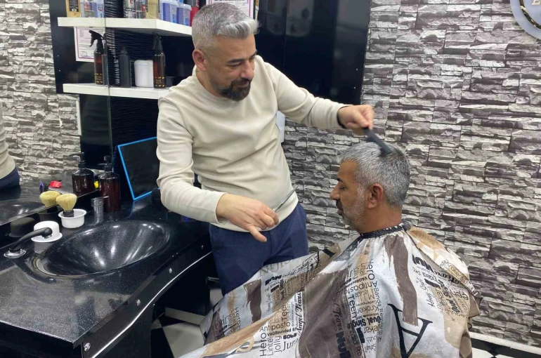 Aydın’da bayram tıraşı telaşı başladı 