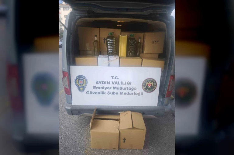 Aydın’da bin 324 litre bitkisel karışım yağ ele geçirildi