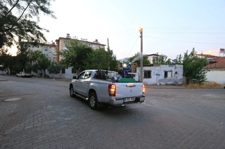 Aydın’da ilaçlama çalışmaları başladı 