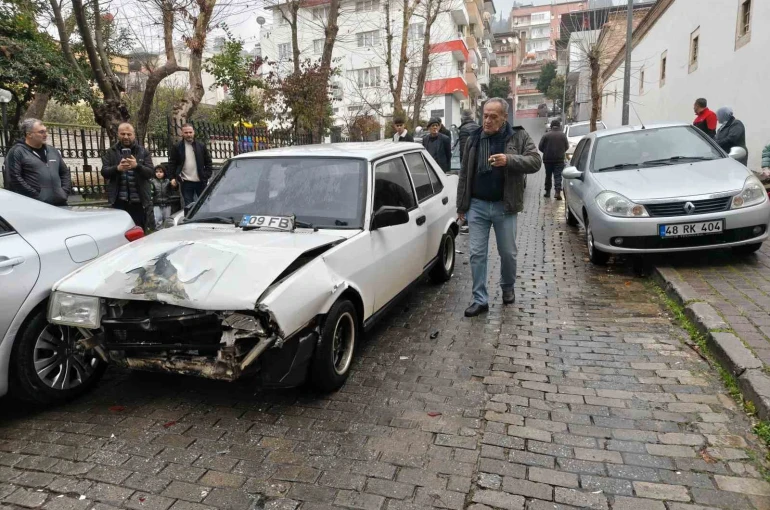 Aydın’da ilginç kaza, şoförün biri kaçtı, diğeri alkollü çıktı