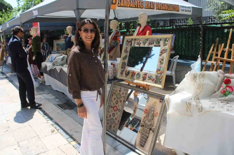 Aydın’da kirpi oku ile sanat dikkat çekiyor