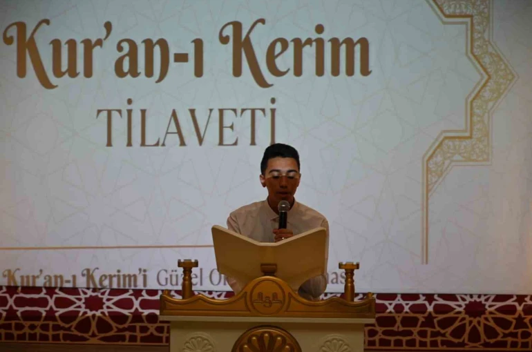 Aydın’da, Kur’an-ı Kerimi Güzel Okuma Yarışması Bölge Finali yapıldı