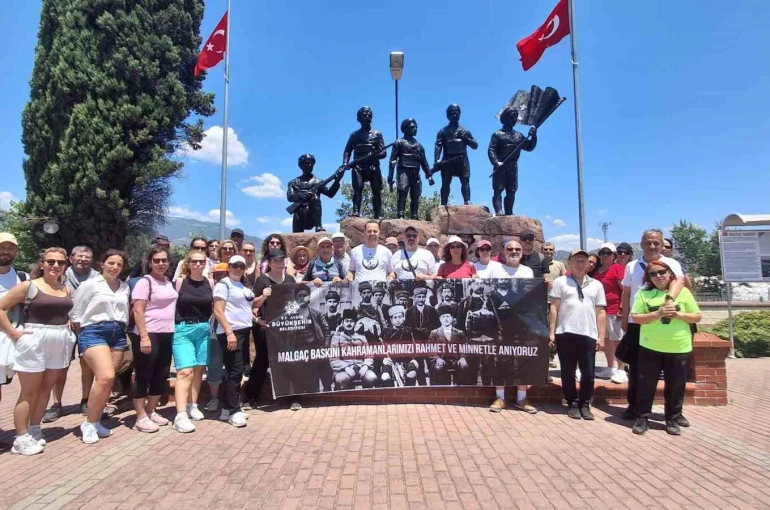 Aydın’da Malgaç Baskını’nın yıl dönümünde anlamlı yürüyüş 