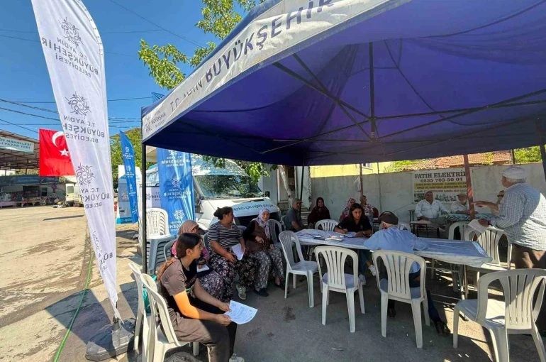 Aydın’da mobil diş klinikleri Bozköy ve Sazlı’da hizmet verdi 
