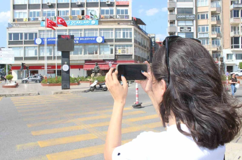 Aydın’da sıcaklar aniden yükseldi, termometre 42 dereceyi gösterdi