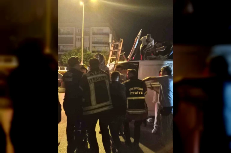 Aydın’da trafik kazası: 2 yaralı