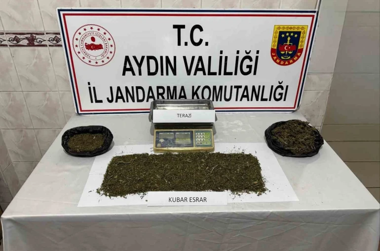 Aydın’da uyuşturucu operasyonu