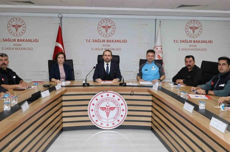 Aydın’da ’Yerel Düzey Sağlık Çalışma Grubu Saha Tatbikatı’ hazırlıkları başladı