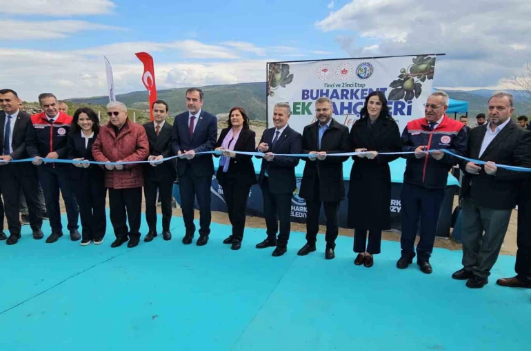Aydın’ın ilek bahçeleri törenle hizmete açıldı