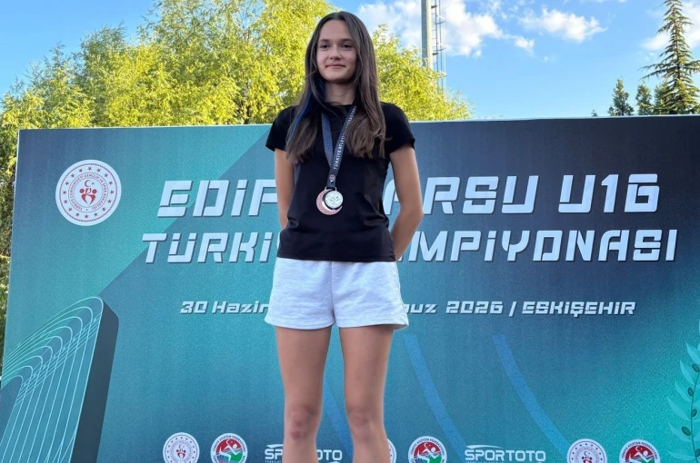 Aydınlı atlet Türkiye ikincisi oldu
