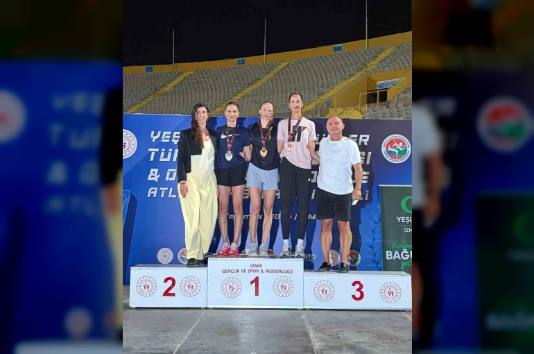 Aydınlı atletler, Türkiye Şampiyonası’ndan madalyayla döndü