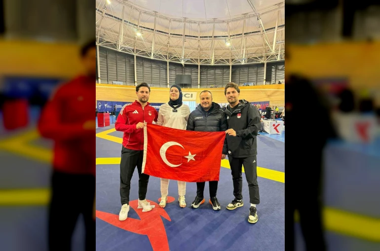 Aydınlı taekwondocu Avrupa şampiyonu oldu