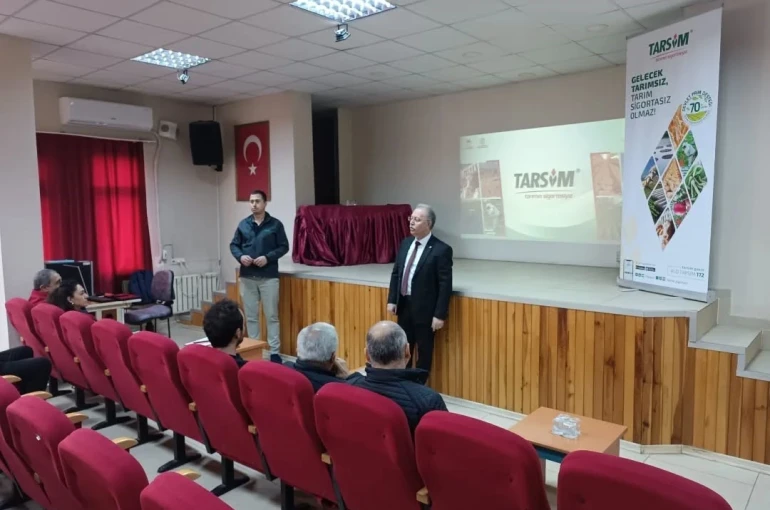 Aydınlı üreticiler, TARSİM hakkında bilgilendirildi