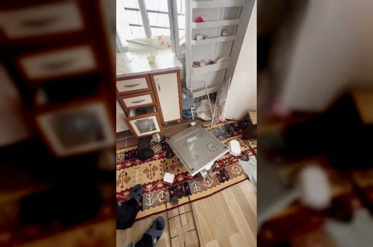 Ayılar Trabzon’da yaylalardan sonra mahallelere dadandı