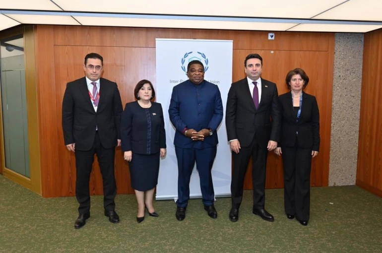 Azerbaycan ve Ermenistan Parlamento Başkanları Cenevre'de görüştü