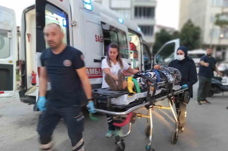 Bafra’da 3 tekerlekli bisiklet devrildi: 2 yaralı