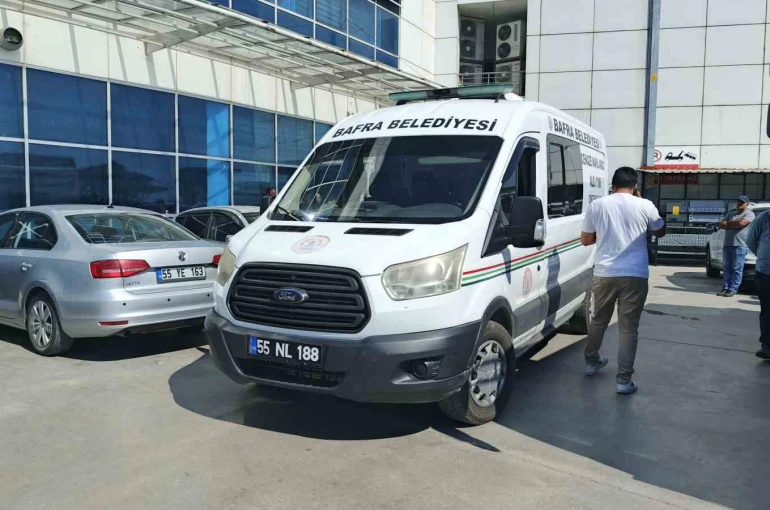 Bafra’da inşaatta iskele faciası: 1 ölü