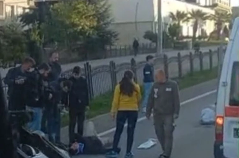 Bafra’da motosiklet kazası: 1 yaralı