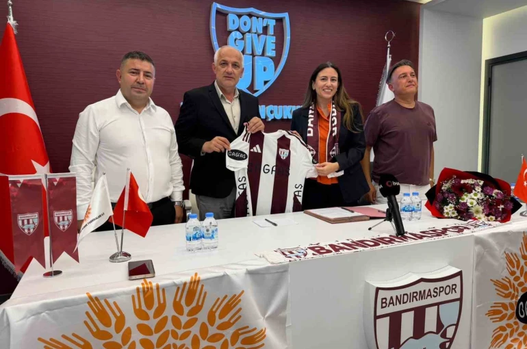 BAGFAŞ, Bandırmaspor’un forma kol sponsoru oldu