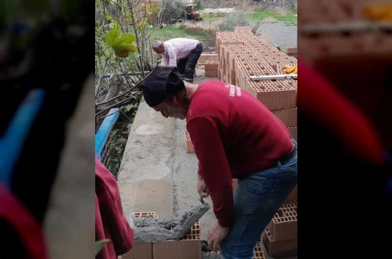 Bahçeköy Mahallesi’nde dernek alanı yenileniyor