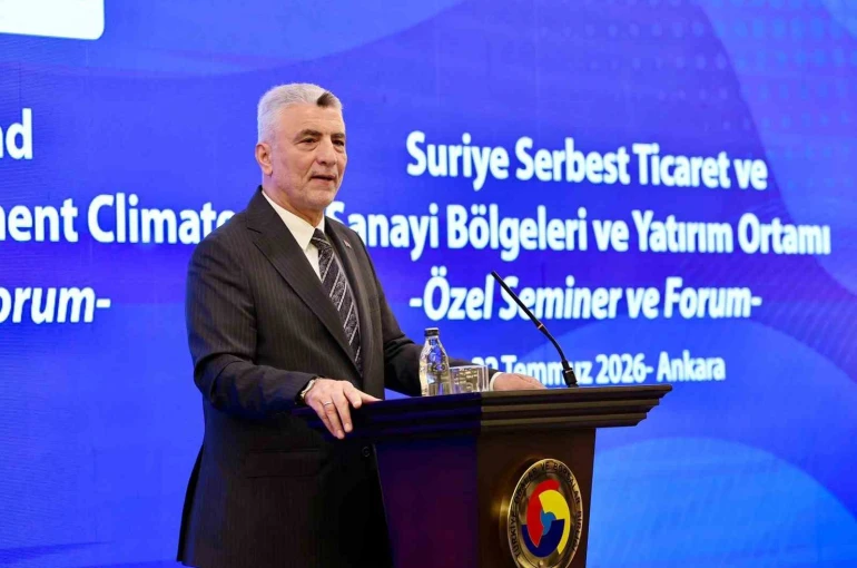 Bakan Bolat: "Önümüzdeki ay sonunda Uluslararası Şam Fuarı çok geniş katılımla yapılacak"
