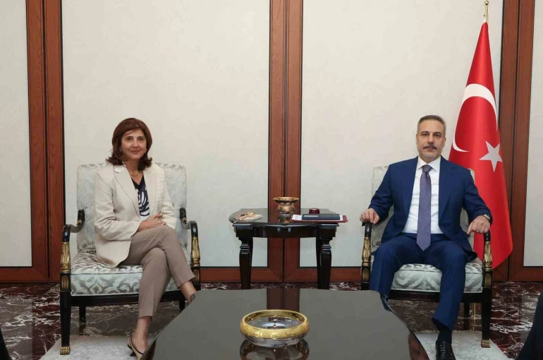 Bakan Fidan, Cuellar'ı Kabul Etti