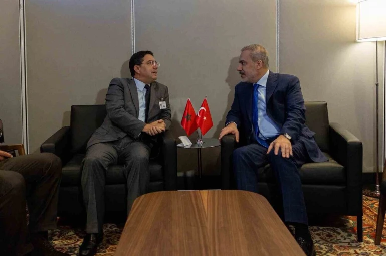 Bakan Fidan, Fas Dışişleri Bakanı Bourita ile bir araya geldi