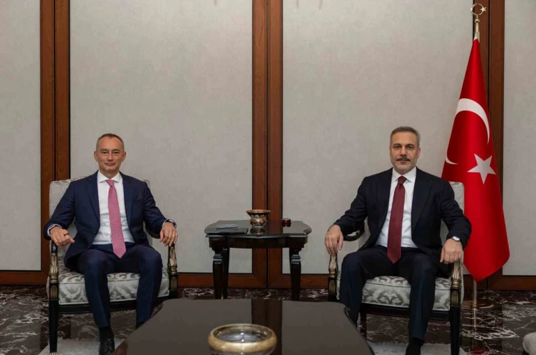 Bakan Fidan, Gazze Yüksek Temsilcisi Mladenov’u kabul etti