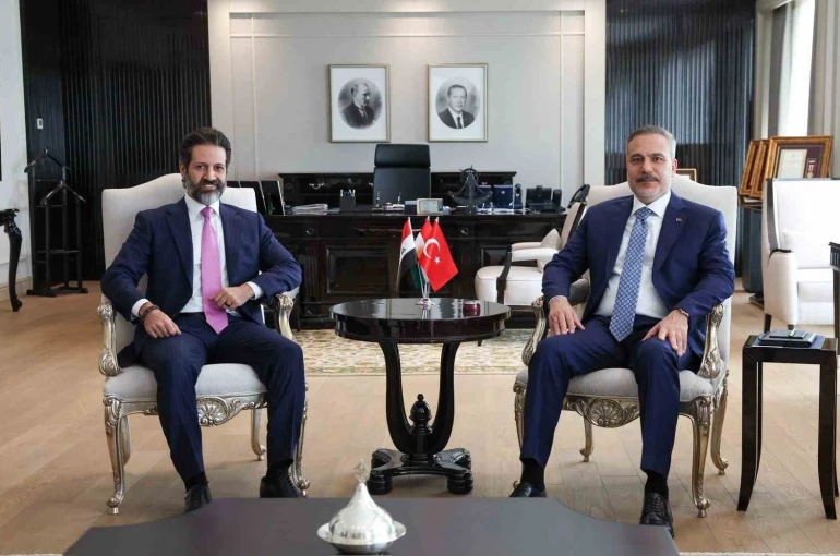 Bakan Fidan, IKBY Başbakan Yardımcısı Talabani ile görüştü