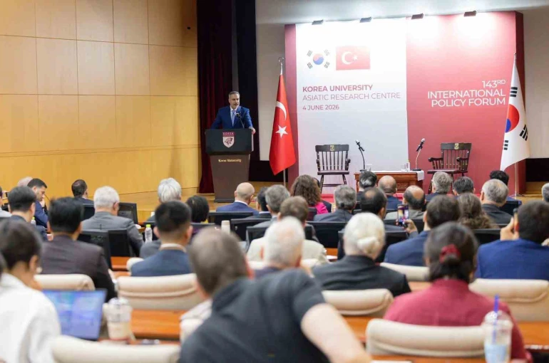 Bakan Fidan, Kore Üniversitesi’nde 143. Uluslararası Politika Forumu’nda hitapta bulundu