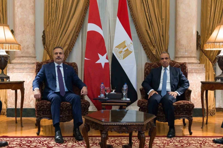Bakan Fidan, Mısırlı mevkidaşı Abdelatty ile görüştü