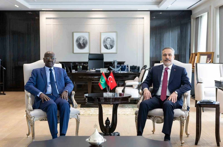 Bakan Fidan, Moritanyalı mevkidaşı Merzoug ile görüştü