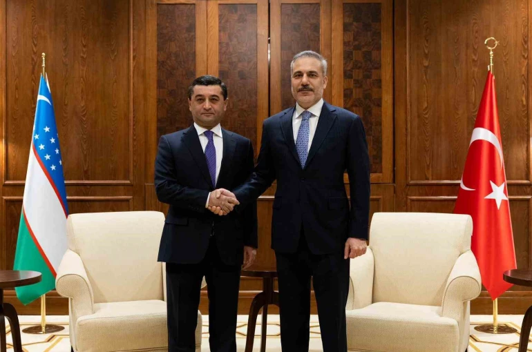 Bakan Fidan, Özbekistan Dışişleri Bakanı Saidov ile görüştü