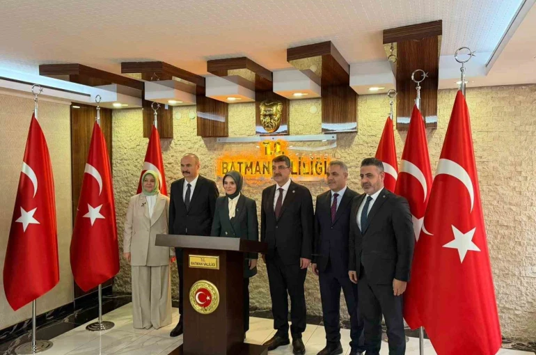 Bakan Göktaş Batman’da temaslarda bulundu