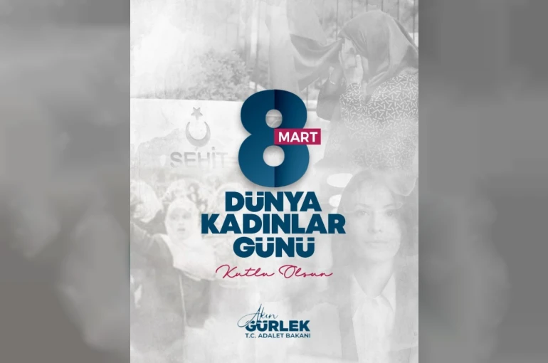 Bakan Gürlek: "Kadını dışlayan, şiddet uygulayan zihniyete karşı mücadelemizi kararlılıkla sürdürüyoruz"