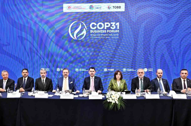Bakan Kurum: "COP31’e iş dünyamızın mührünü vurmak için kolları sıvıyoruz"