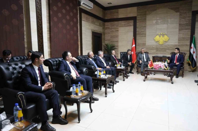 Bakan Memişoğlu Şam’da