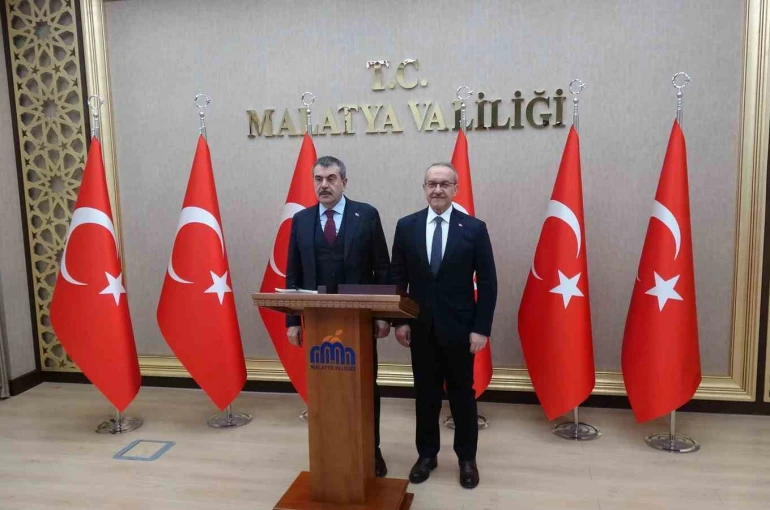 Bakan Tekin, Malatya’da eğitim değerlendirme toplantısına katıldı