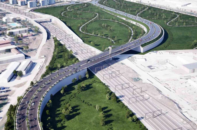Bakan Uraloğlu: "Başkent Havacılık Köprüsü ve Ankara Bulvarı Altgeçidi ile Kızılay merkeze sadece 17 kilometre mesafede modern bir havalimanı kazandırdık"