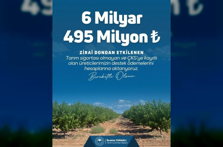 Bakan Yumaklı: "Üreticilerimize toplamda 20 milyar 423 milyon lira zirai don destek ödemesi gerçekleştirdik"