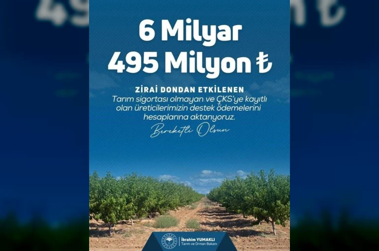 Bakan Yumaklı: "Üreticilerimize toplamda 20 milyar 423 milyon lira zirai don destek ödemesi gerçekleştirdik"