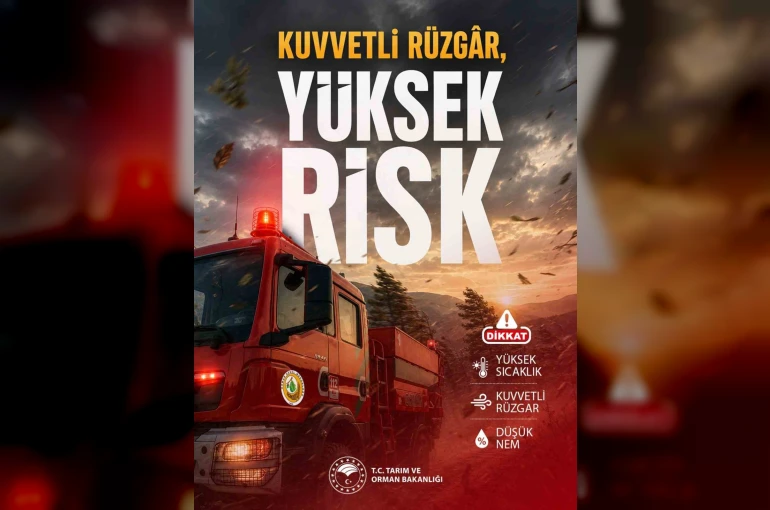 Bakan Yumaklı’dan şiddetli rüzgar uyarısı