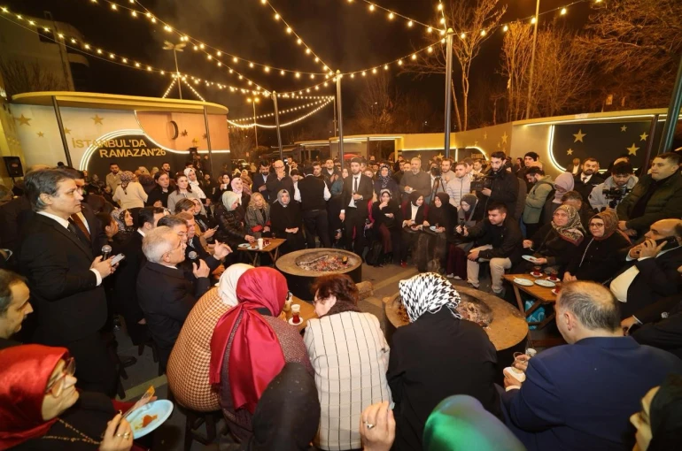 Bakanlar vatandaşlarla ateş başında sohbet etti