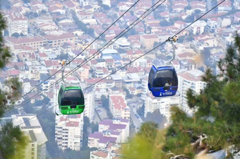Balçova Teleferik Tesisleri’nde kapsamlı bakım ve yenileme çalışması