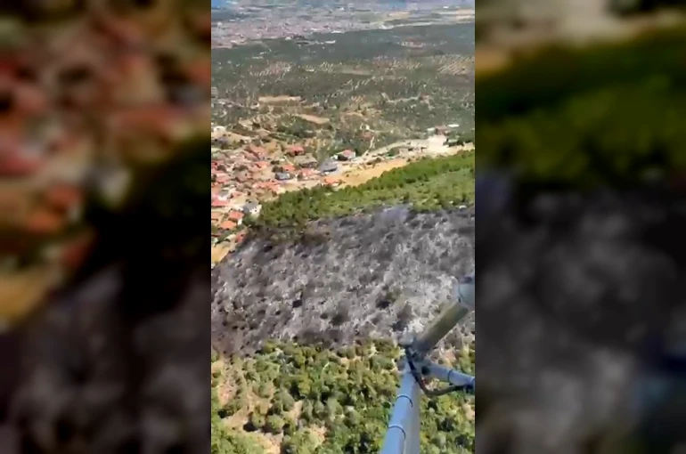 Balıkesir’deki orman yangını kontrol altına alındı