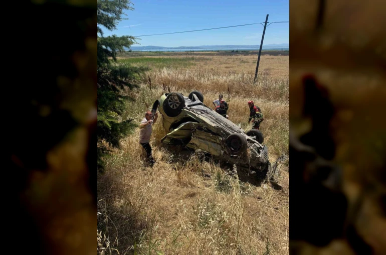 Bandırma-Susurluk karayolu’nda feci kaza: 1 ölü, 4 yaralı