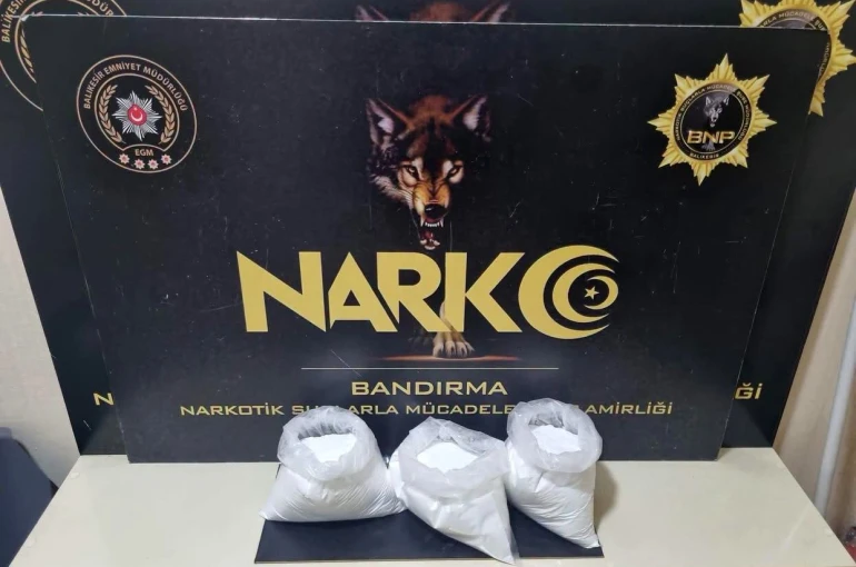 Bandırma’da narkotik operasyonu: 6 tutuklama
