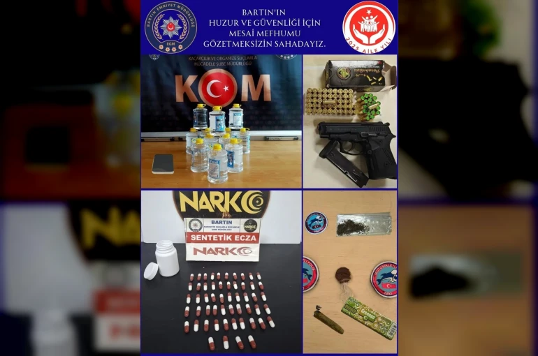 Bartın’da bir haftada araması bulunan 6 kişi yakalandı
