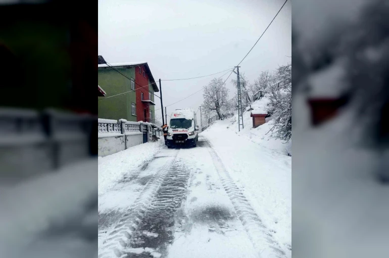 Bartın’ın yüksek kesimlerinde kar etkili oluyor